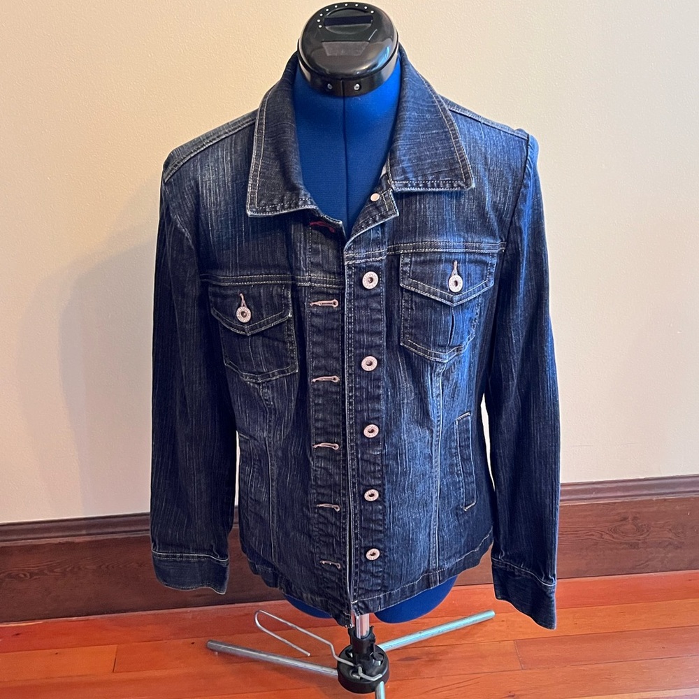 Dark Blue Tommy Hilfiger Denim Jacket